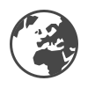 Handshake in a heart shape to represent sustainable production.